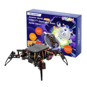 acebott esp8266 quadruped bionic spider robot kit