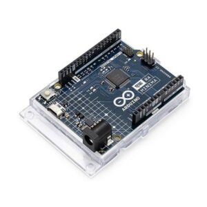 Official Arduino UNO EK (एक) R4 Minima Made in India | 48 MHz Arm Cortex-M4 processor USB 2.0 USB-C UART SPI I2C CAN 256 kB Flash Memory 14 PIN GPIO.