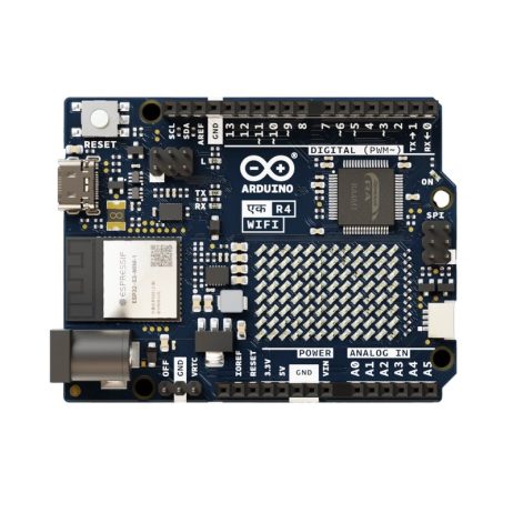 Official Arduino UNO EK R4 WiFi Made in India, Renesas RA4M1 / ESP32-S3 – Wi-Fi, Bluetooth, USB-C, CAN, DAC, OP AMP, Qwiic Connector, 12×8 LED Matrix - Image 2